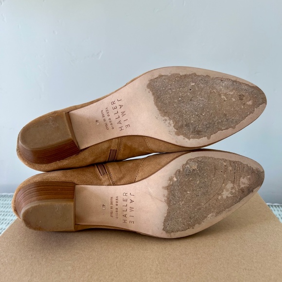 jamie haller the beatnik in camel suede - Picture 9 of 11